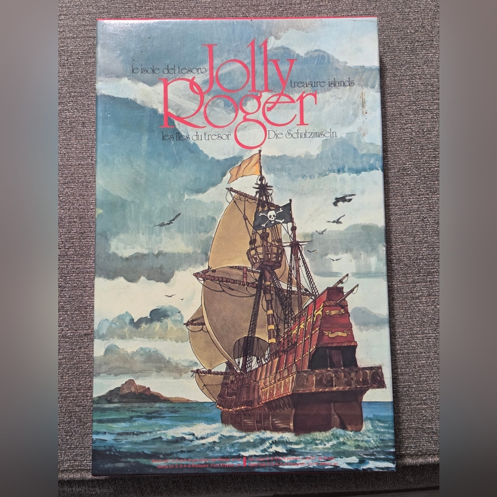 Vintage 1979 Jolly Roger Board Game 70s 80s